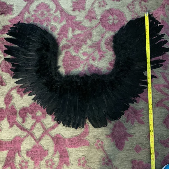 ❌SOLD❌👀Feathered Wings -Handmade-Real Duck & Goose Feathers-Costume-Ballet - Picture 8 of 9